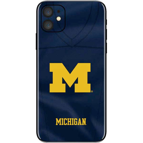 University of Michigan Blue Jersey iPhone 11 Skin